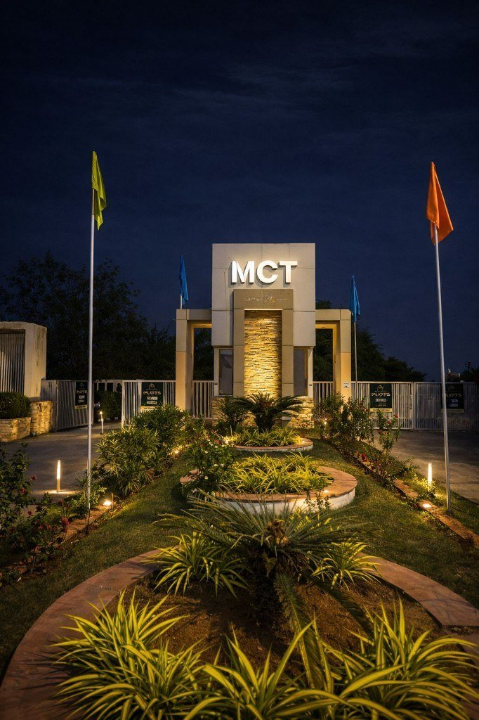 Mega County Township site gate